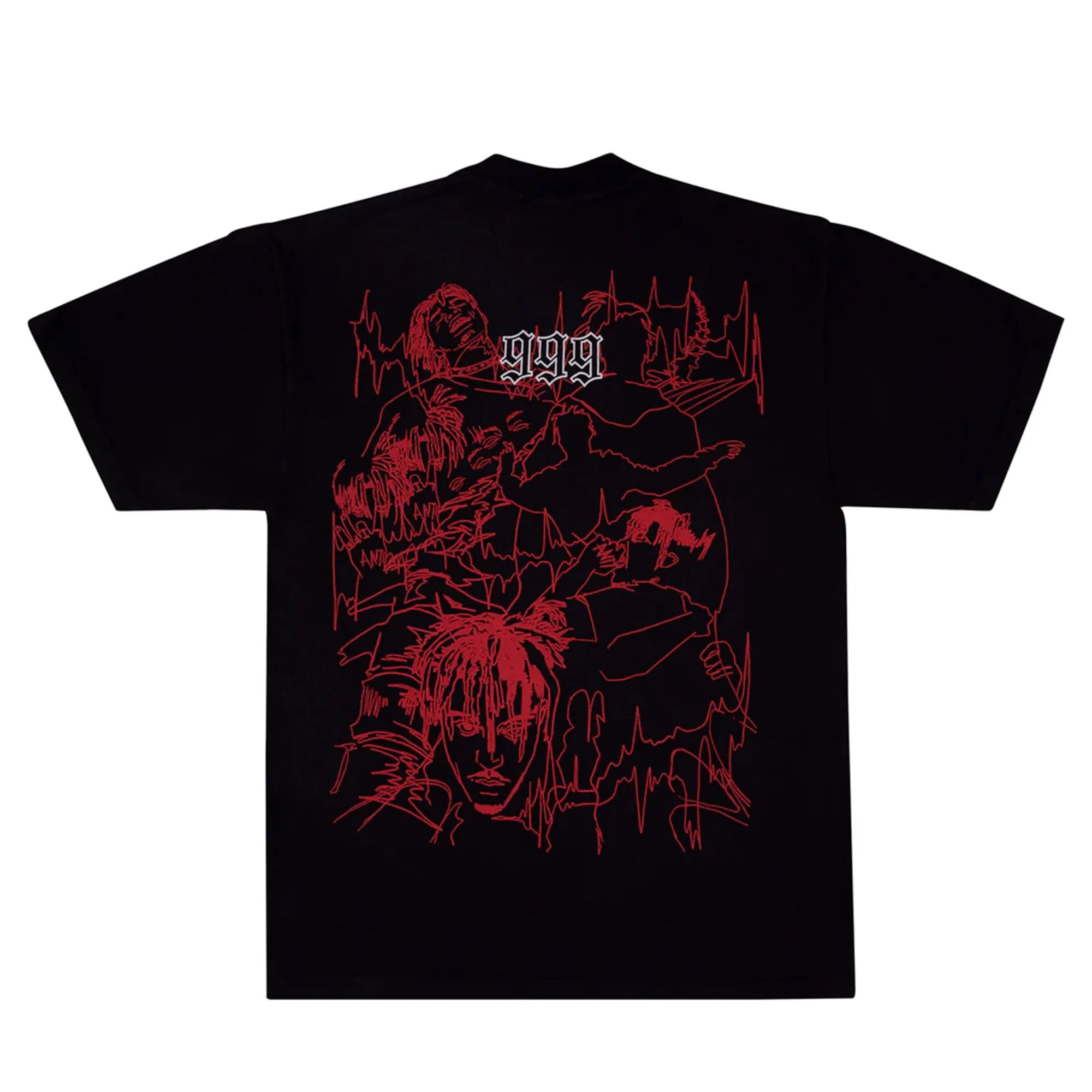 revenge gallery × juice World 999 Tshirt Revenge X 999 Juice Wrld Collab Black T-shirt XL | eBay