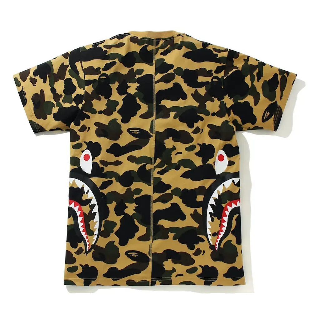 BAPE 1st Camo Side Shark Tee Yellow sold by PLUS product image thumbnail 2