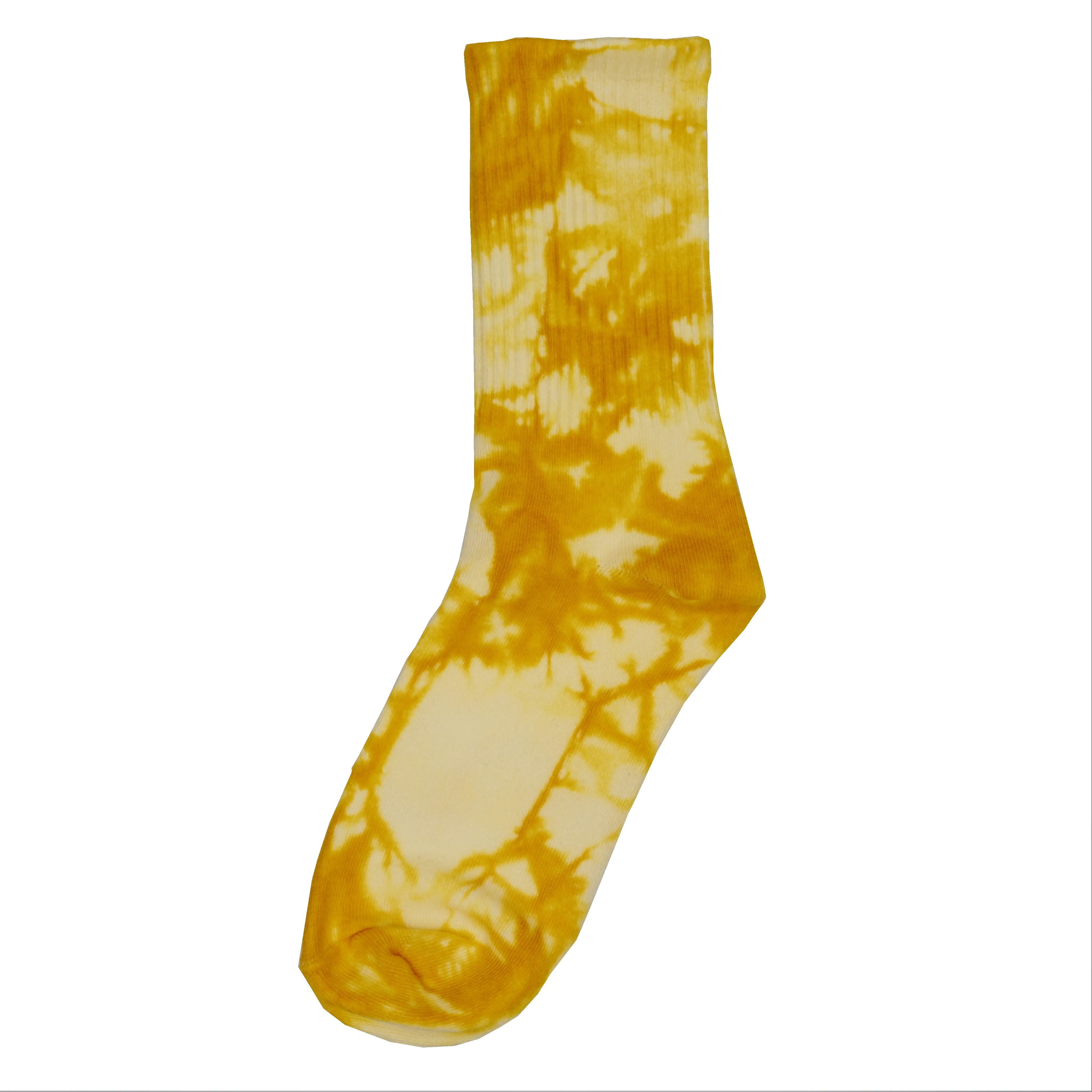 Sole Tie Dye Crew Socks Yellow sold by PLUS product image thumbnail 2