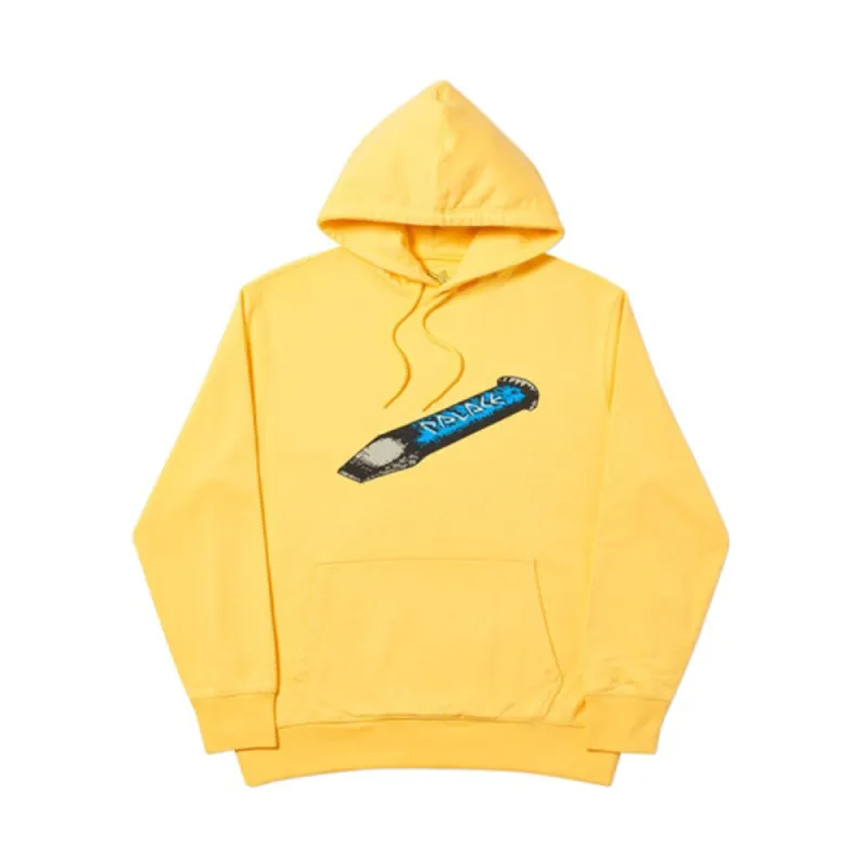 Palace Chizzle Up Hood Yellow sold by PLUS