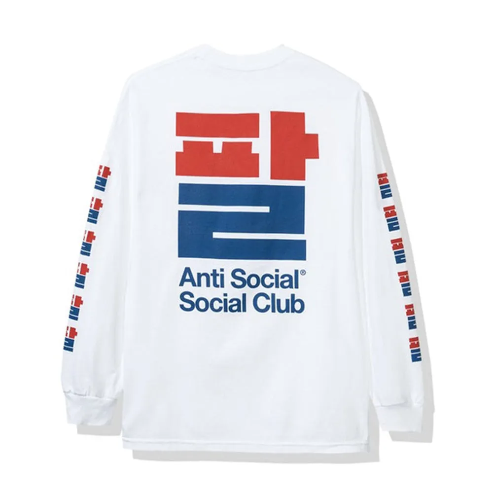 Anti Social Social Club Sesame Oil Long Sleeve Tee White sold by PLUS