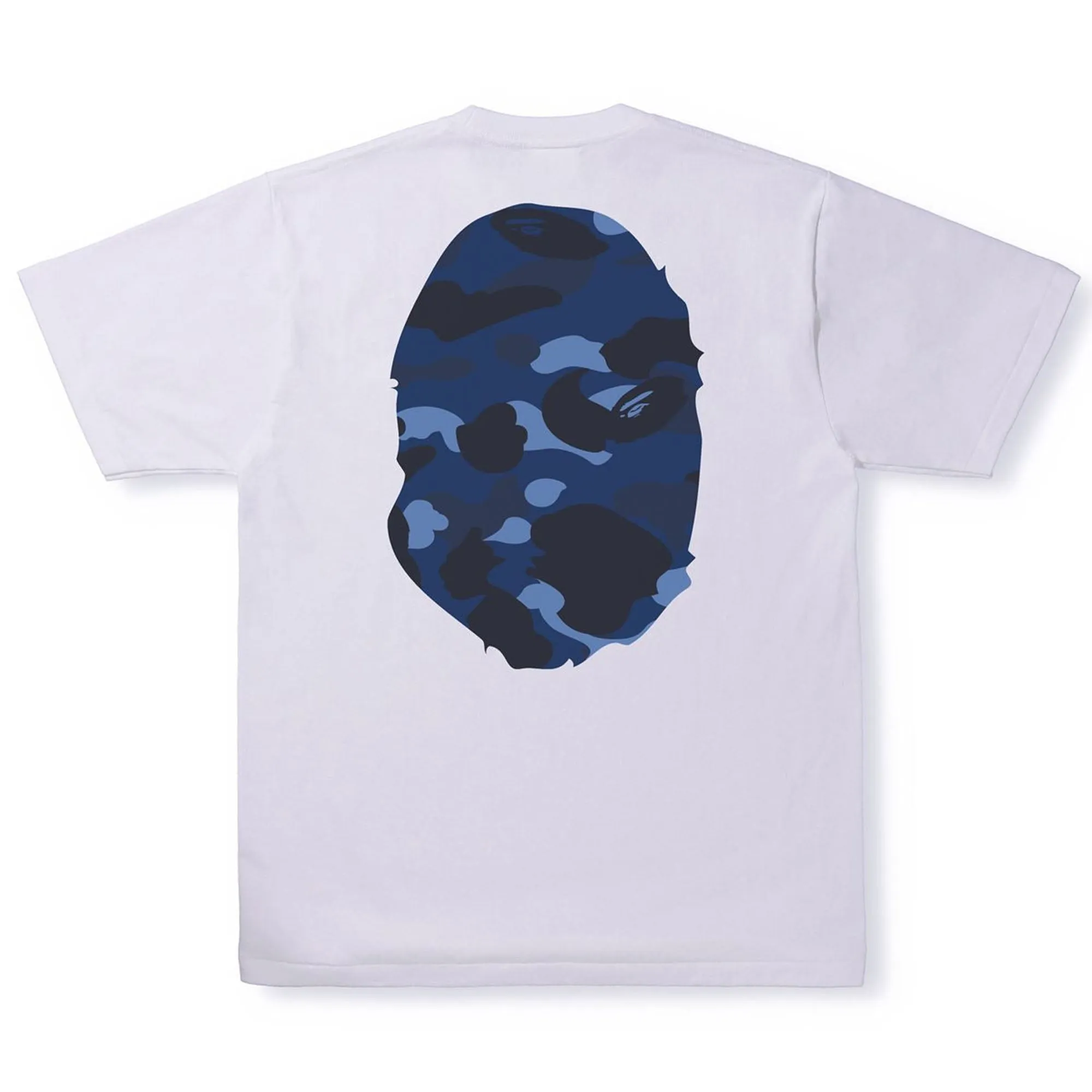 BAPE Color Camo Big Ape Head Tee White/Navy sold by PLUS product image thumbnail 2