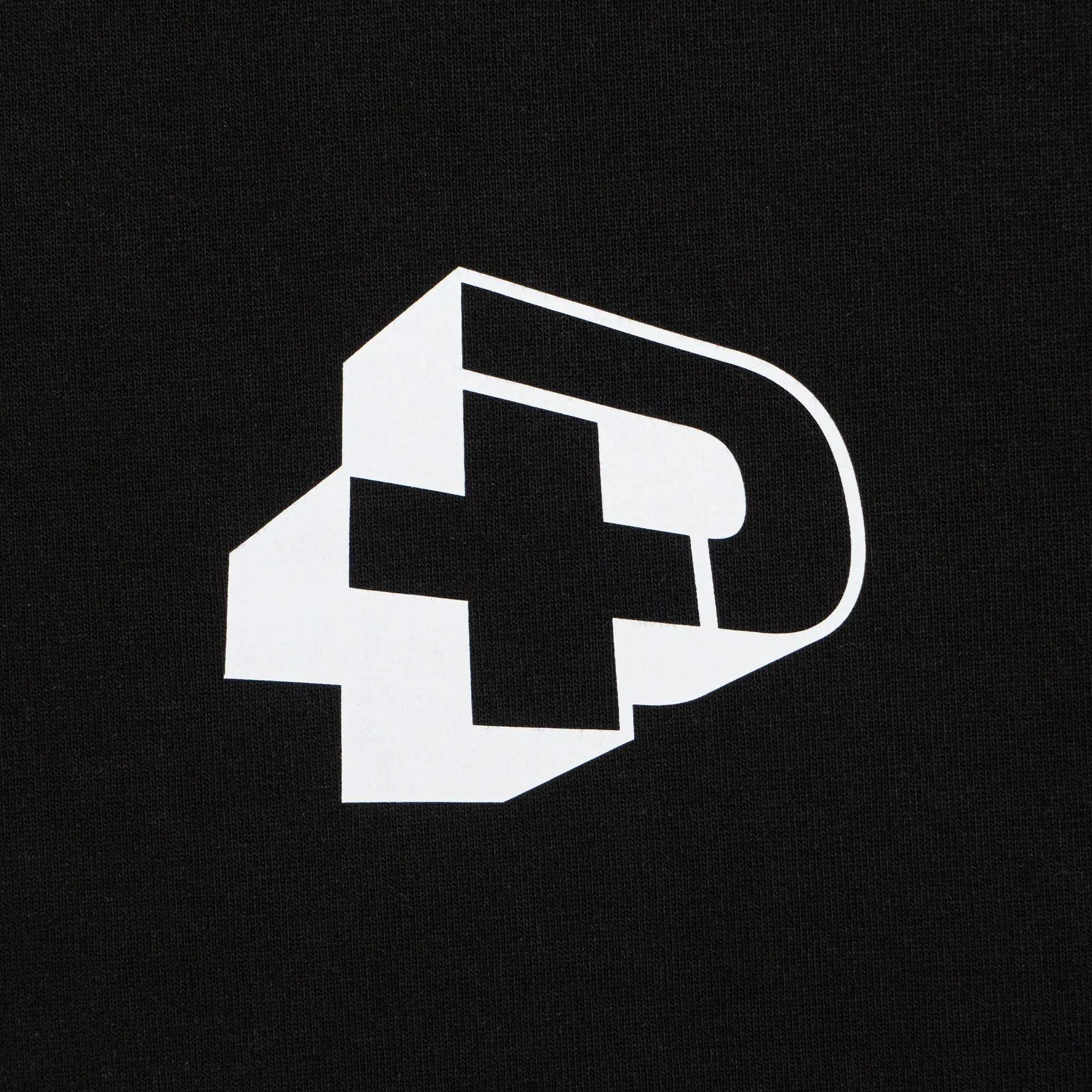 PLUS Basics 3D Logo Heavyweight Tee Black sold by PLUS product image thumbnail 2