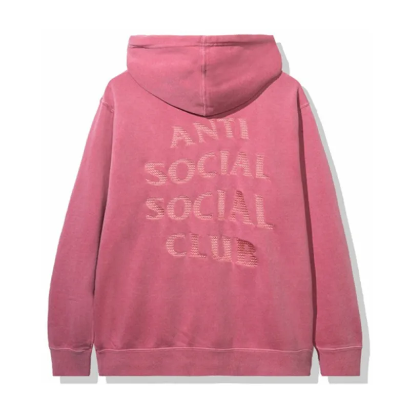 Anti Social Social Club Tone Deaf Hoodie Pink sold by PLUS
