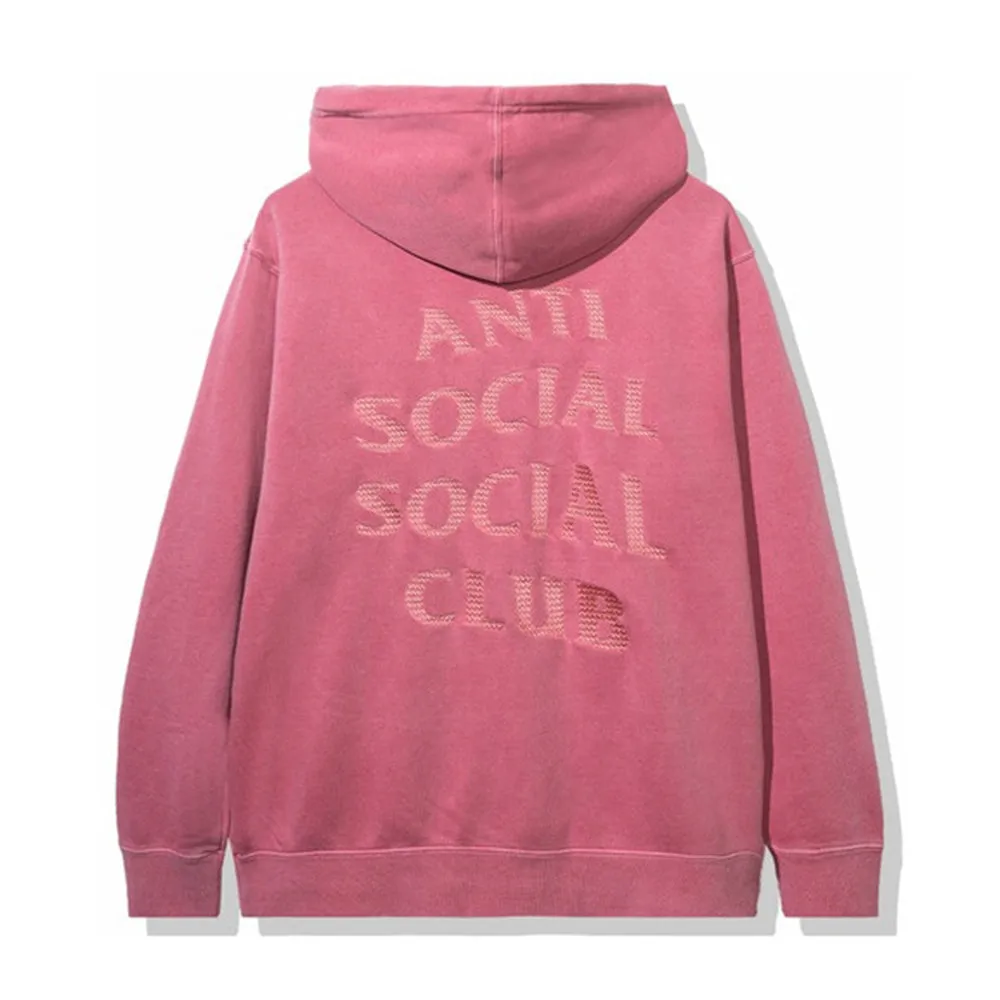 Anti Social Social Club Tone Deaf Hoodie Pink sold by PLUS