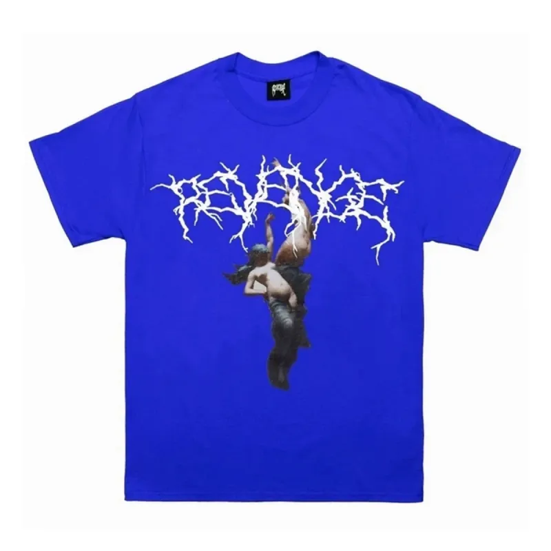Revenge Lightning Angels Tee Blue sold by PLUS