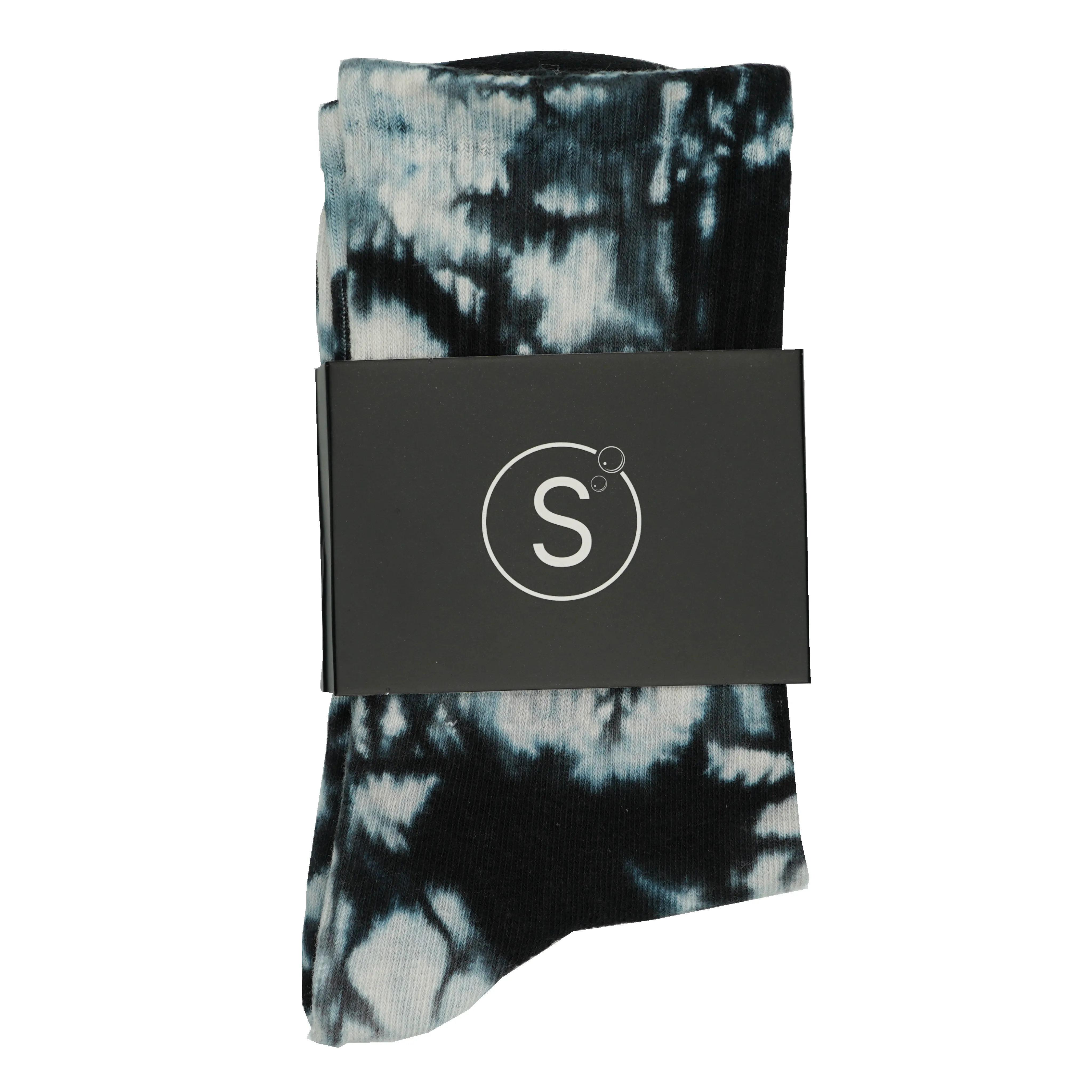 Sole Tie Dye Crew Socks Dark Blue sold by PLUS product image thumbnail 3