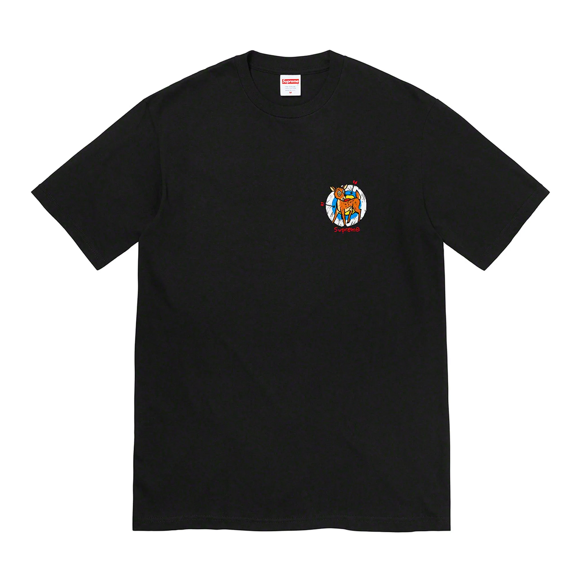Supreme Deer Tee Black sold by PLUS