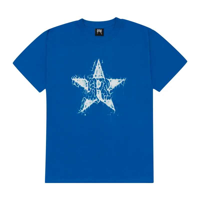 Revenge Star Tee Blue sold by PLUS