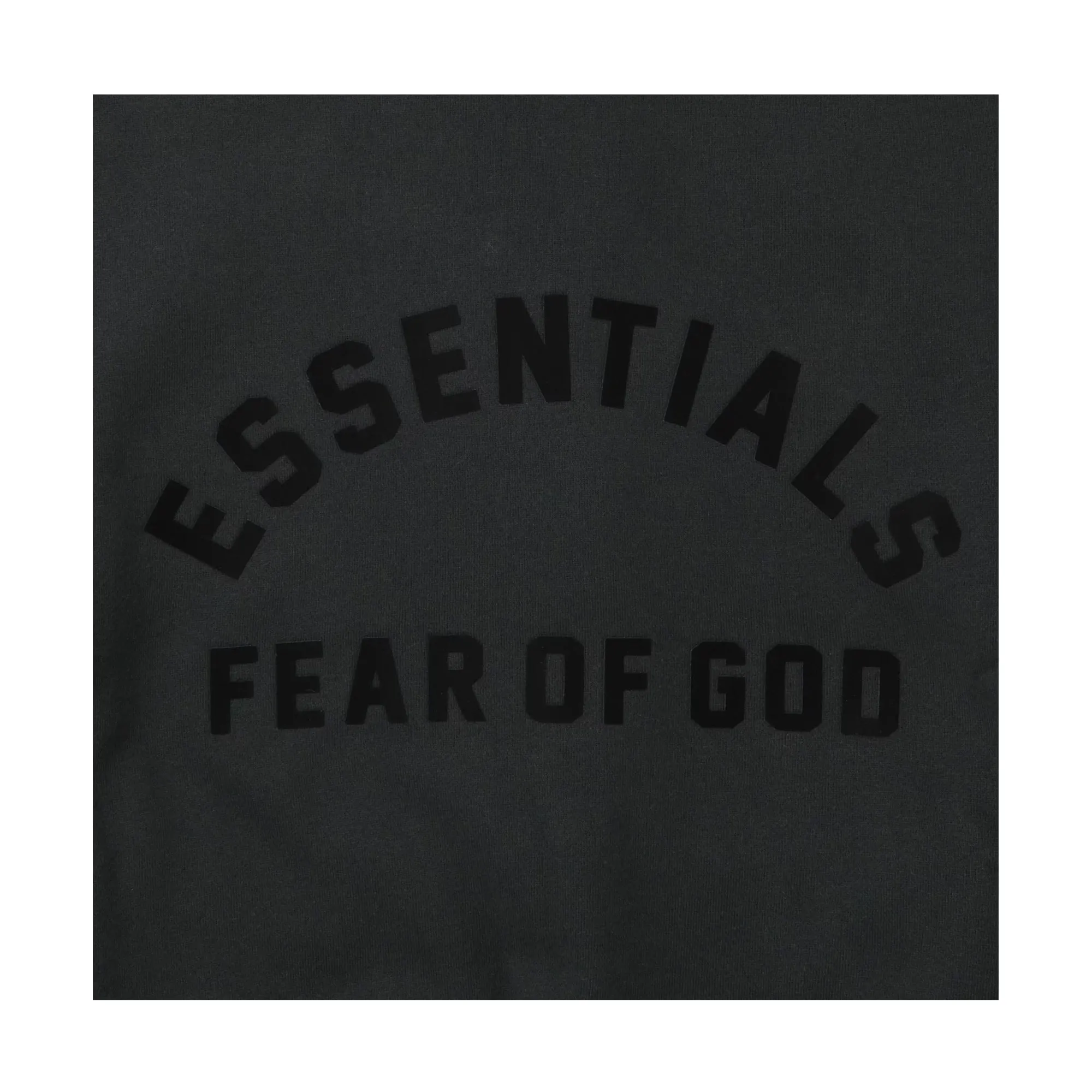 FOG Essentials Arch Logo Hoodie Jet Black (SS23) sold by PLUS product image thumbnail 3