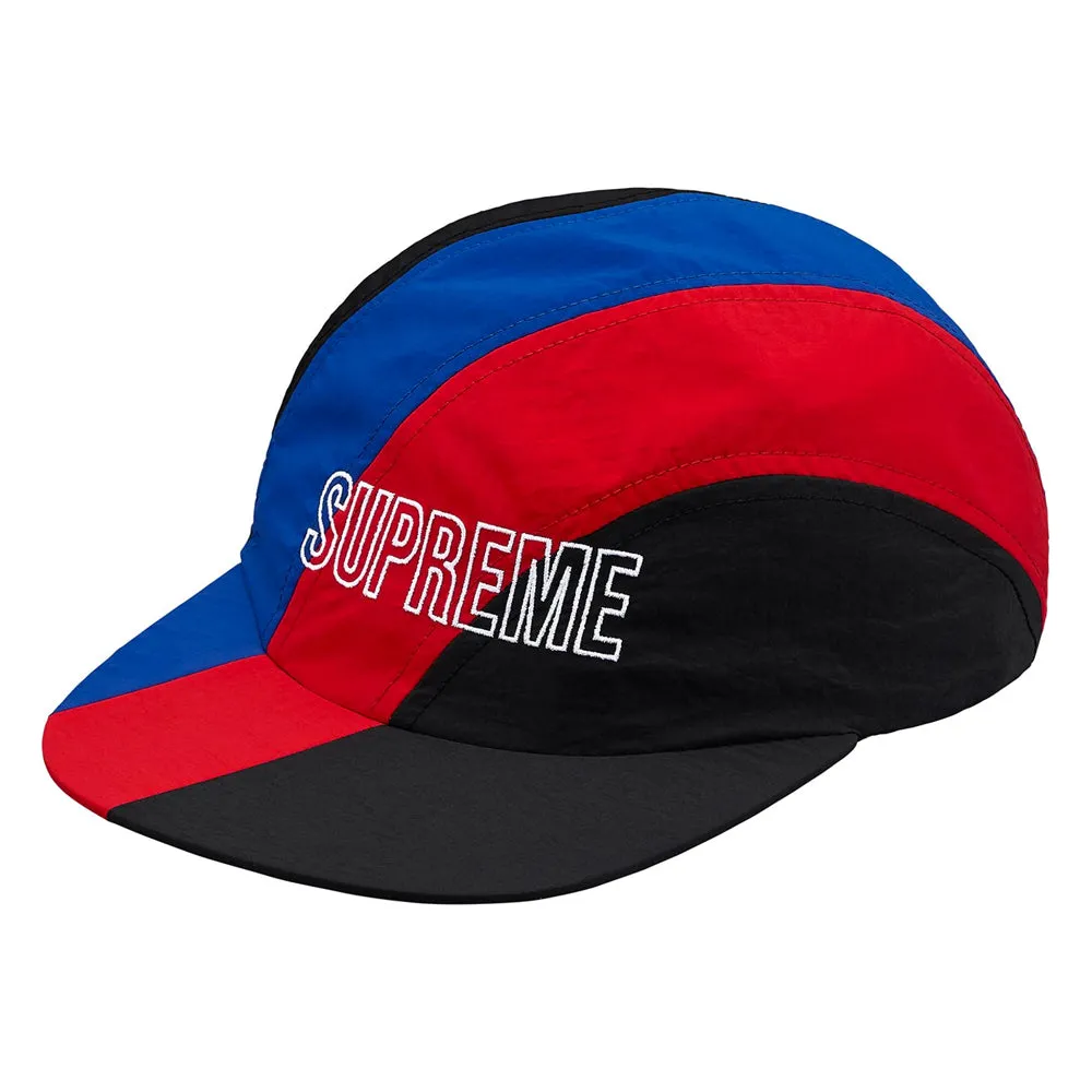 Supreme Diagonal Stripe Nylon Hat Red sold by PLUS