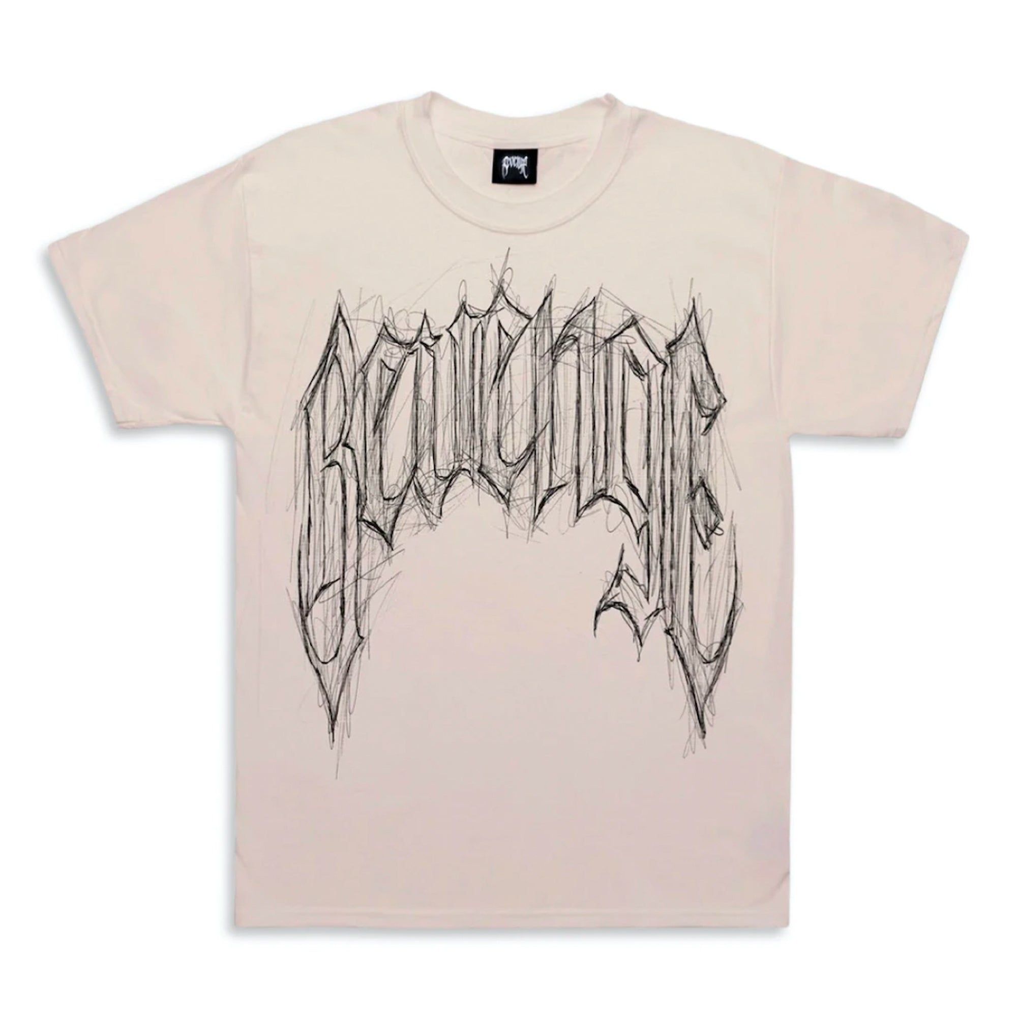 Revenge x Trippie Redd Smoking T-Shirt Cream sold by PLUS