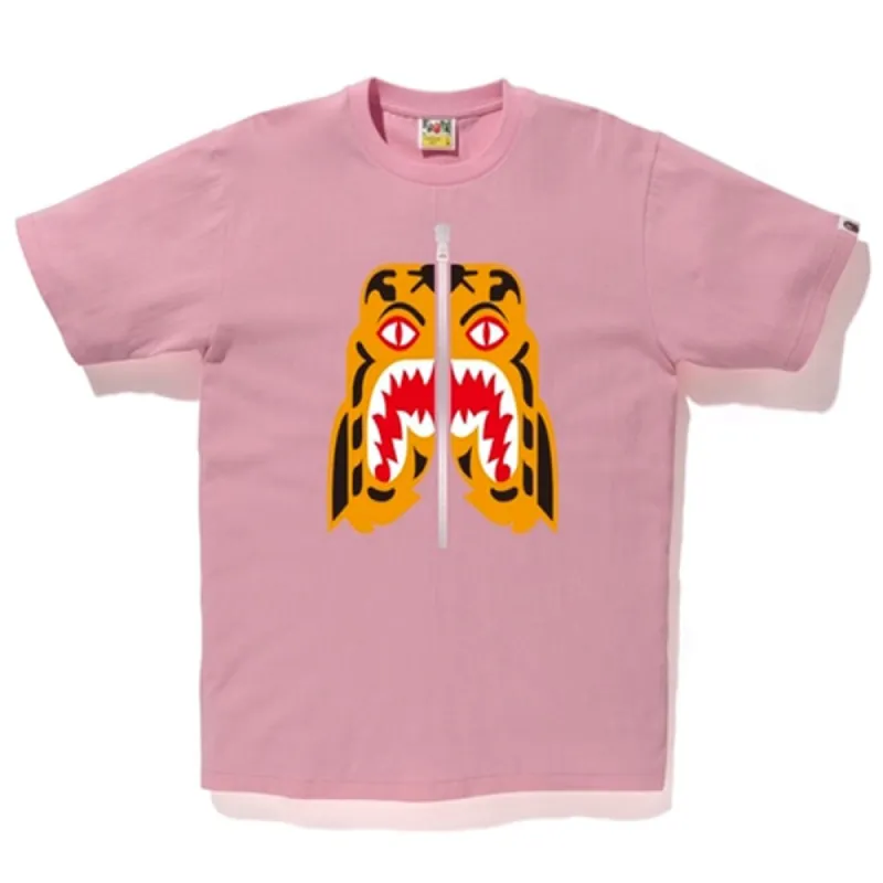 BAPE Tiger Tee (FW18) Pink sold by PLUS