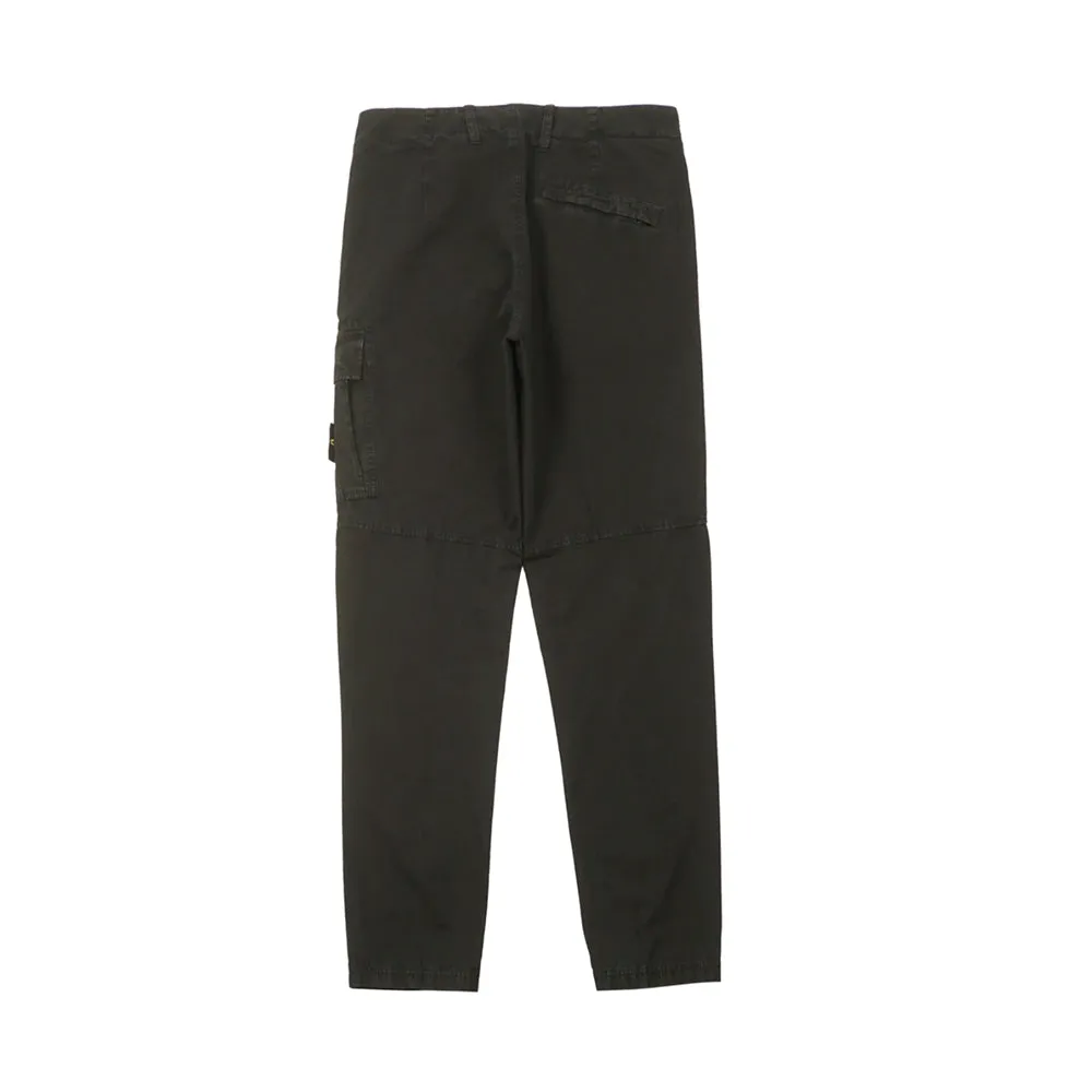Stone Island Cotton Twill Old Effect Single Pocket Cargo Pant Black sold by PLUS product image thumbnail 2