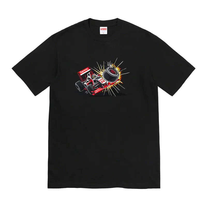 Supreme Crash Tee (FW21) Black sold by PLUS