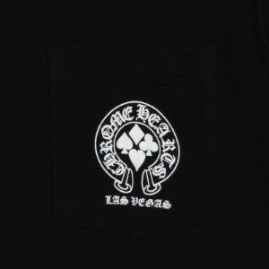 Chrome Hearts Welcome to Las Vegas Pocket Tee Black sold by PLUS