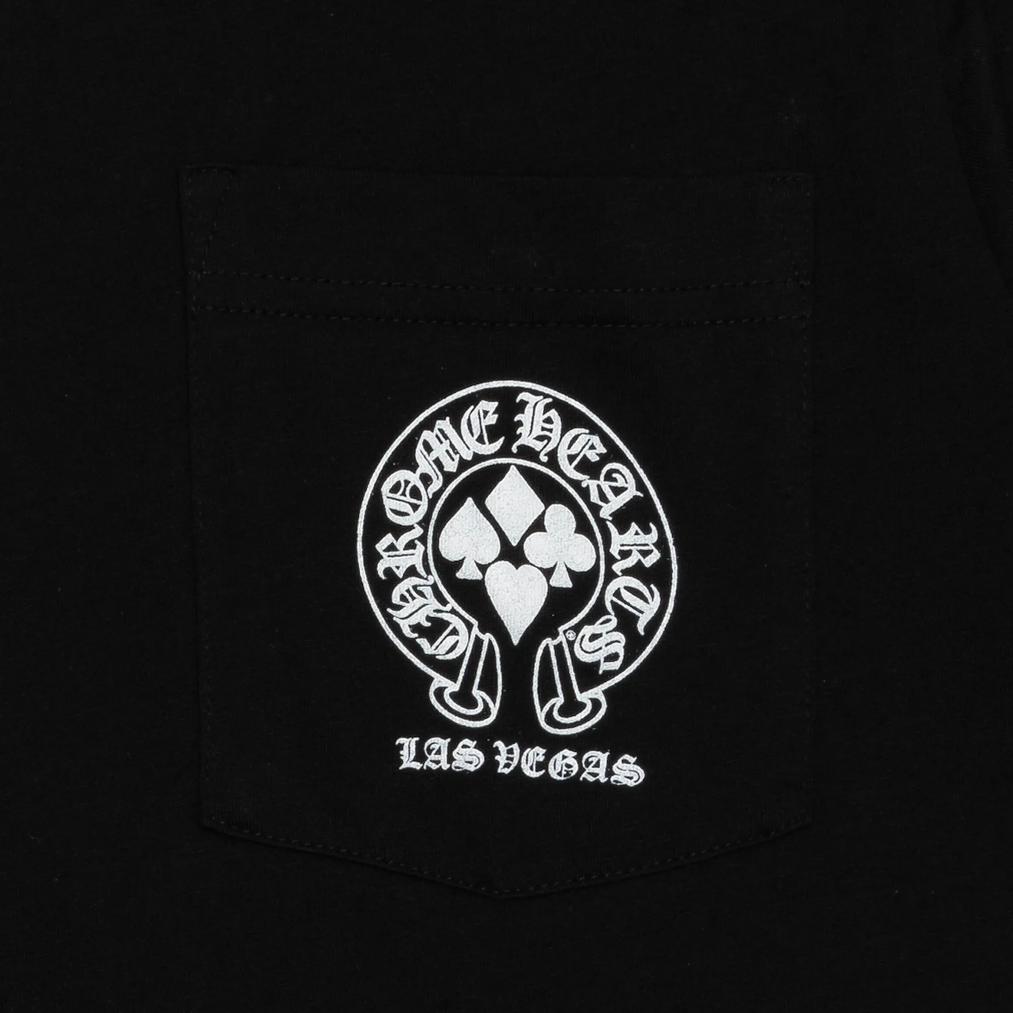 Chrome Hearts Welcome to Las Vegas Pocket Tee Black sold by PLUS product image thumbnail 3
