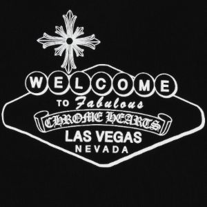 Chrome Hearts Welcome to Las Vegas Pocket Tee Black sold by PLUS