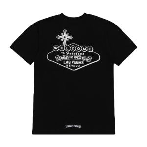 ★Chrome Hearts★ Las Vegas Exclusive Horseshoe Pocket Tee Chrome Hearts Las Vegas Exclusive Horseshoe Logo Short