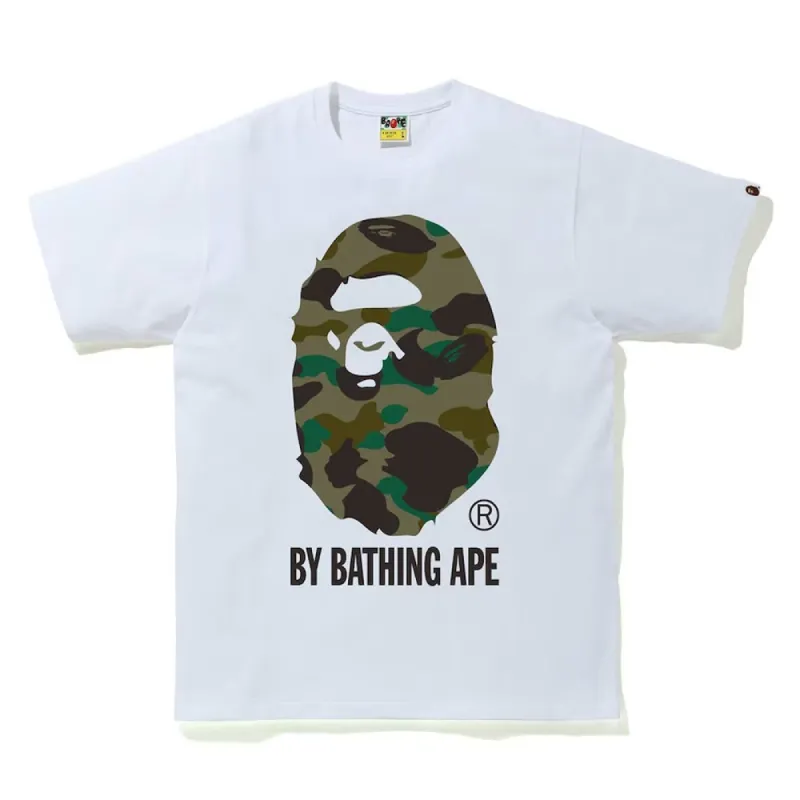 Bape 1st Camo By Bathing Ape Tee White/Green (FW21) sold by PLUS