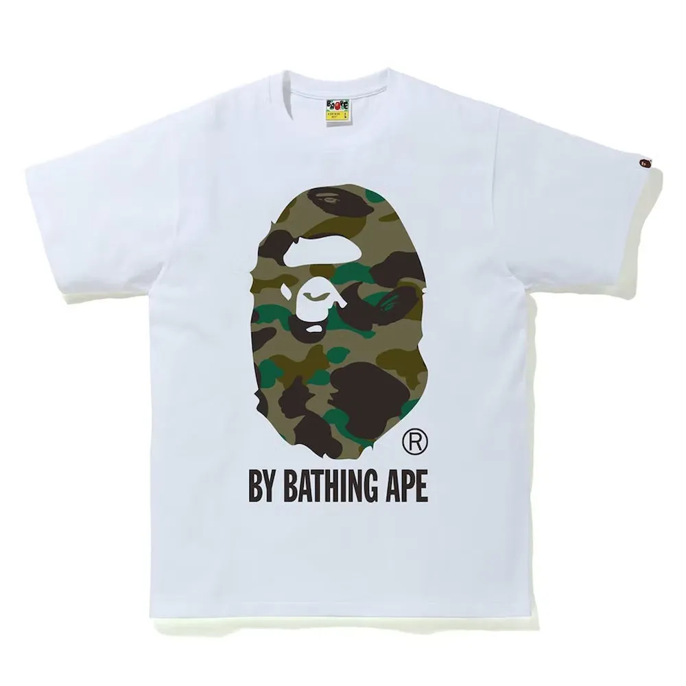 Bape 1st Camo By Bathing Ape Tee White/Green (FW21) sold by PLUS