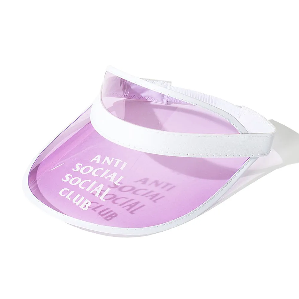 Anti Social Social Club BCD VISOR Pink sold by PLUS