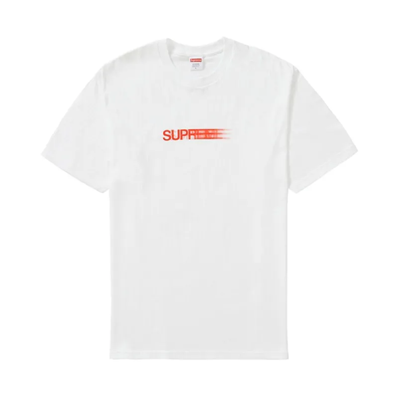 Supreme Motion Logo Tee (SS20) White sold by PLUS