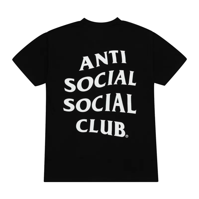 Anti Social Social Club Mind Games Tee Black sold by PLUS