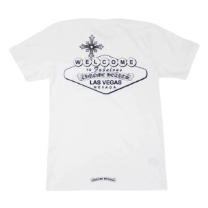 Chrome Hearts Welcome To Vegas Tee White sold by PLUS