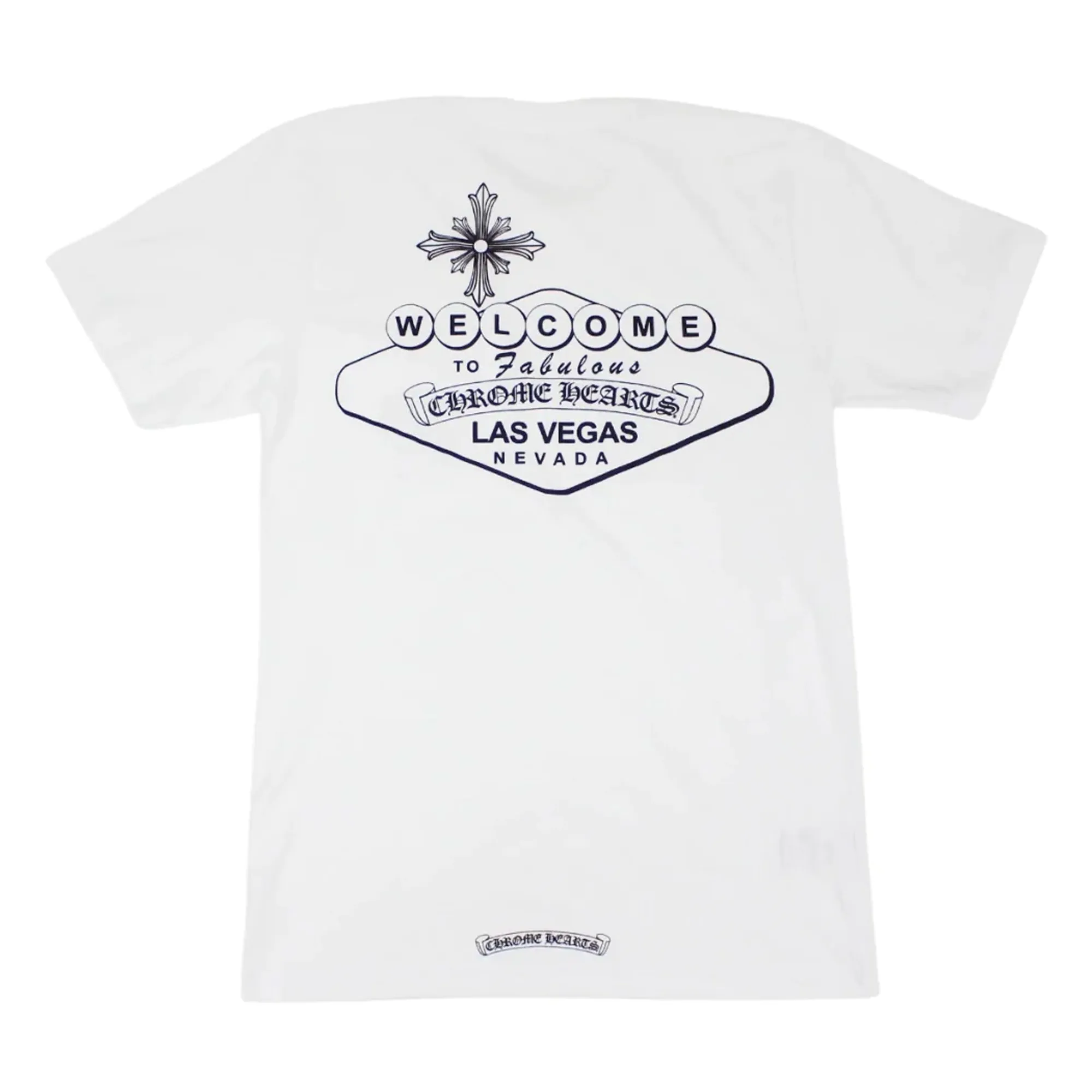 Chrome Hearts Welcome To Vegas Tee White sold by PLUS