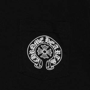 Chrome Hearts Hong Kong Horseshoe Pocket Tee Black sold by PLUS