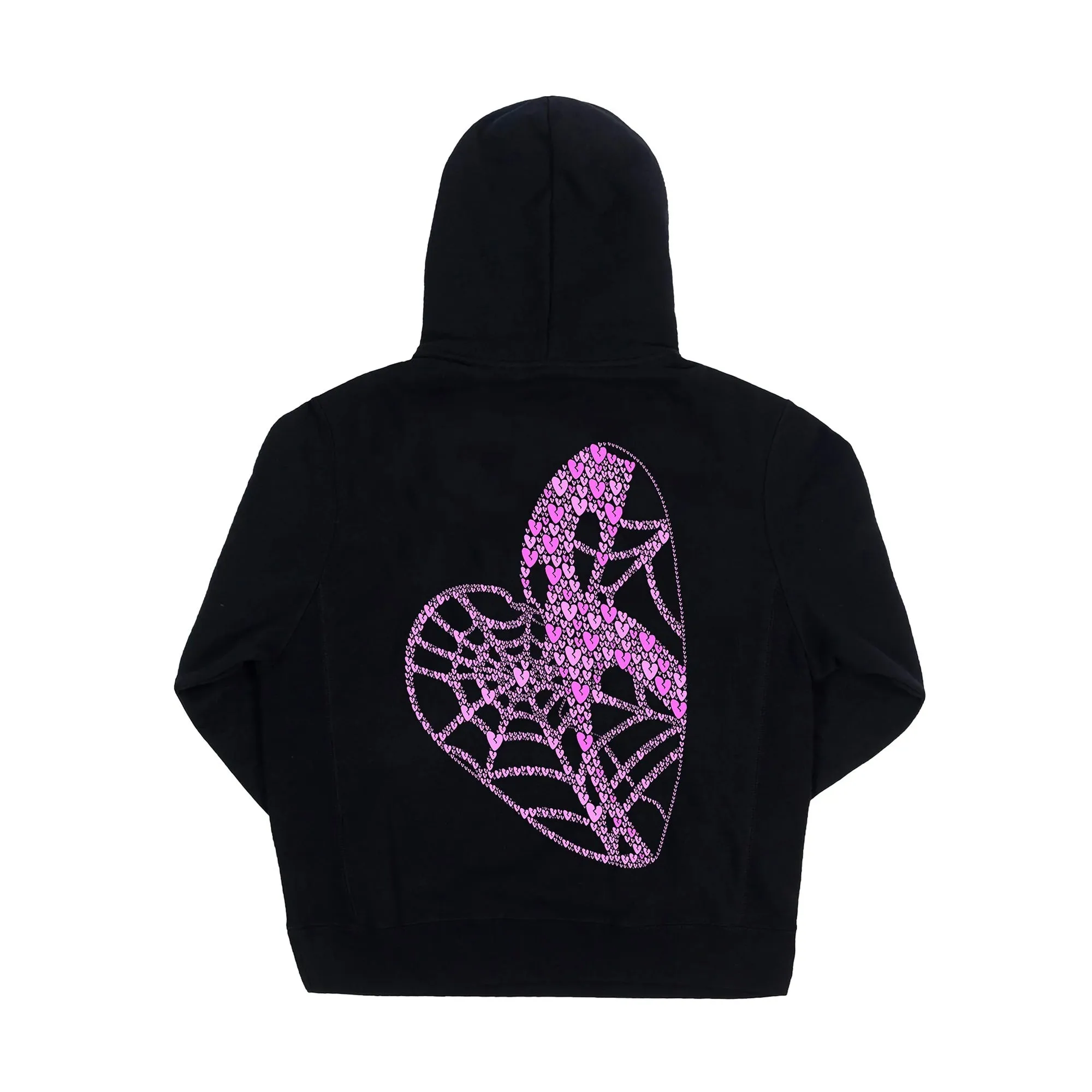 Revenge Broken Hearts Hoodie Black/Pink sold by PLUS product image thumbnail 2