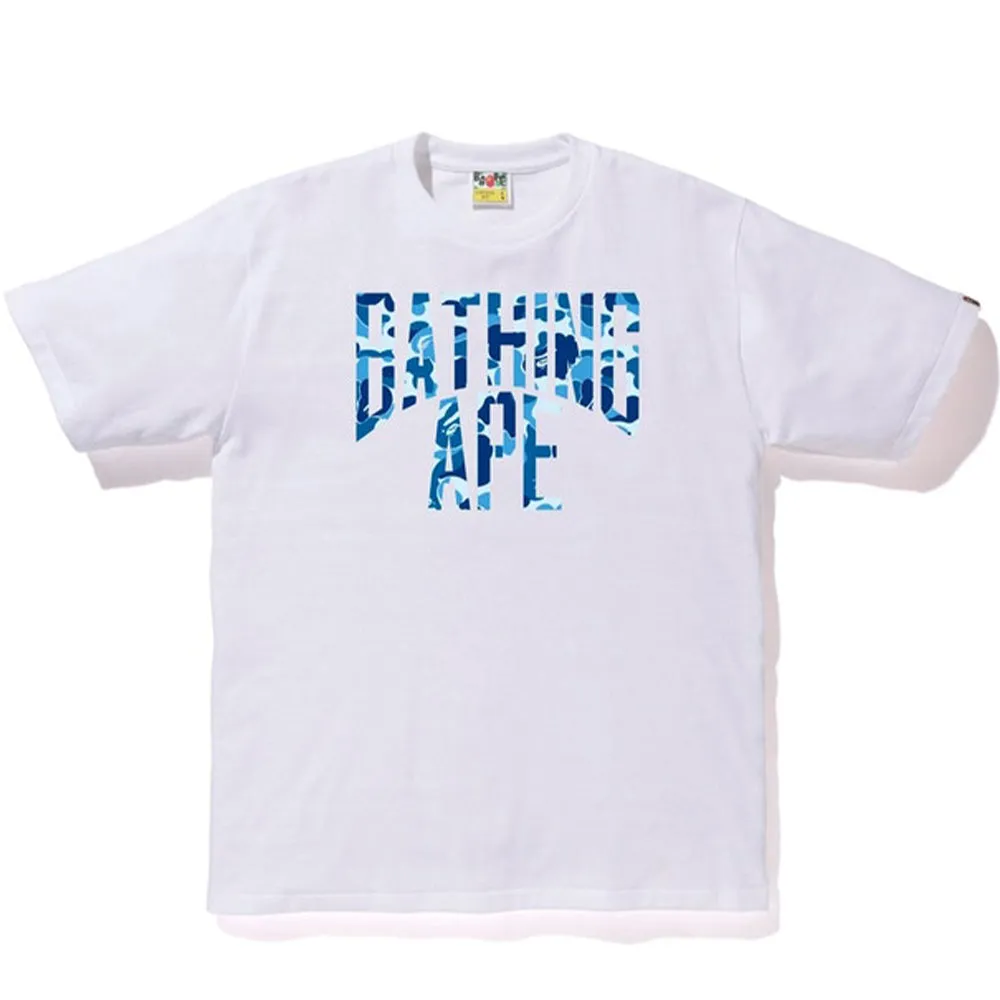 BAPE ABC NYC Logo Tee White/Blue sold by PLUS