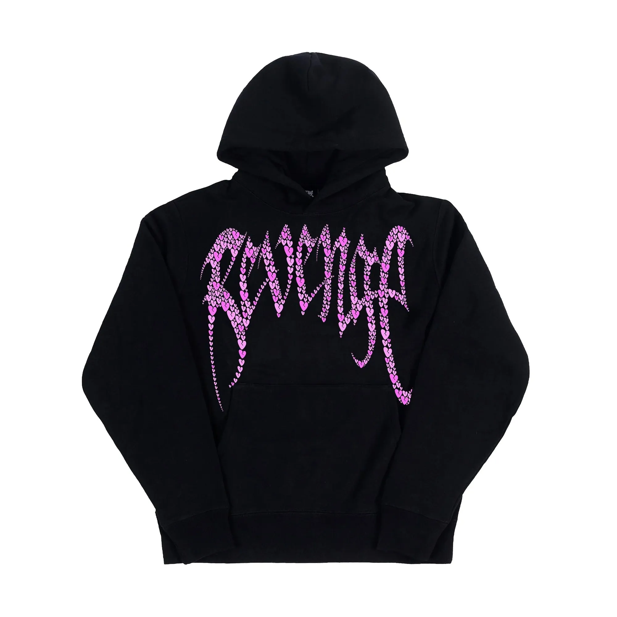 Revenge Broken Hearts Hoodie Black/Pink sold by PLUS