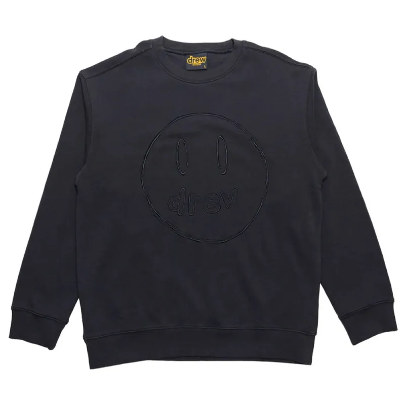 Drew House Sketch Mascot Crewneck Black sold by PLUS