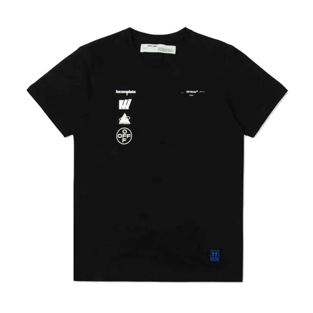 OFF-WHITE Mariana de Silva Over T-Shirt Black sold by PLUS