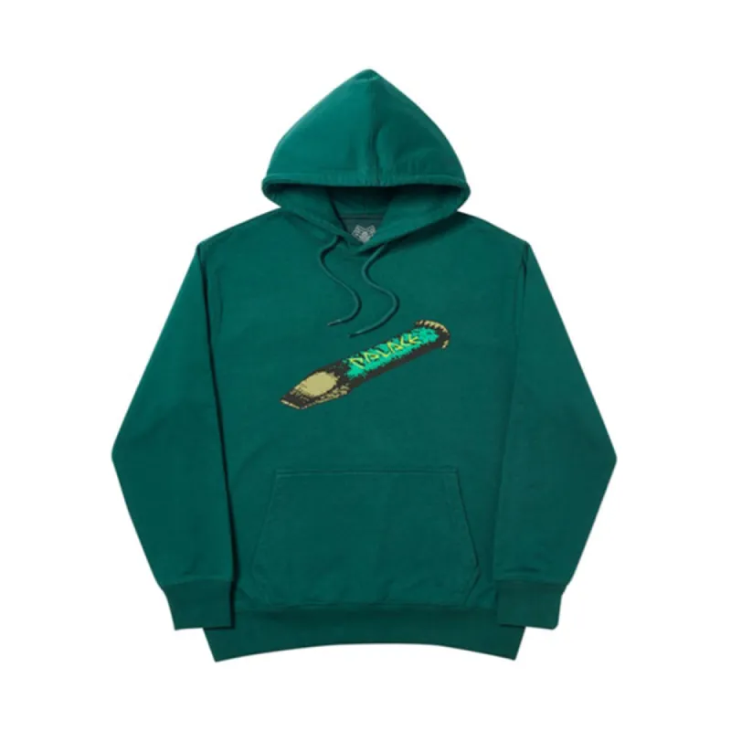 Palace Chizzle Up Hood Green sold by PLUS