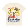 Travis Scott Utopia x St Michael Tee 3A Cream sold by PLUS
