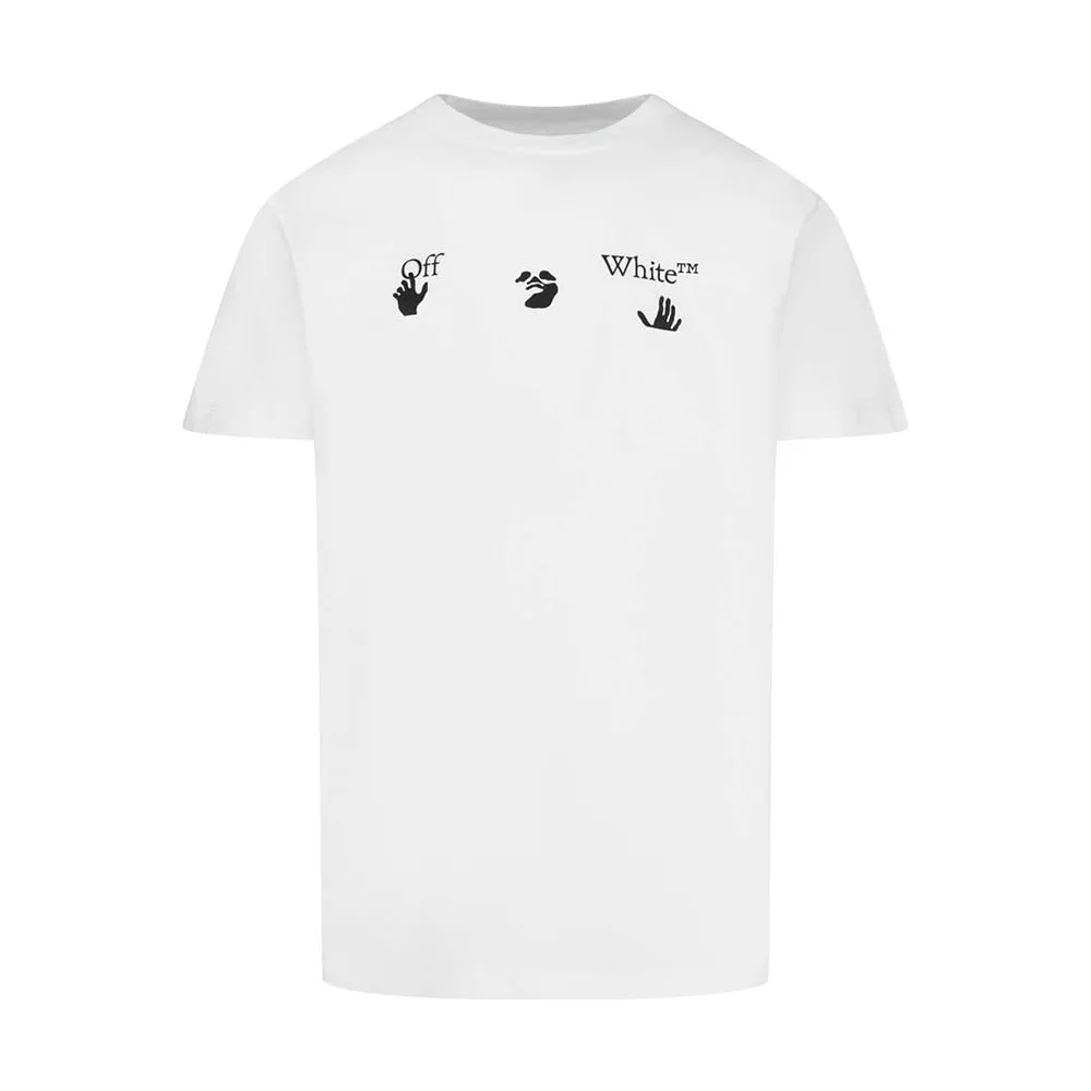 Off-White Big OW Logo S/S Slim Tee White/Black sold by PLUS
