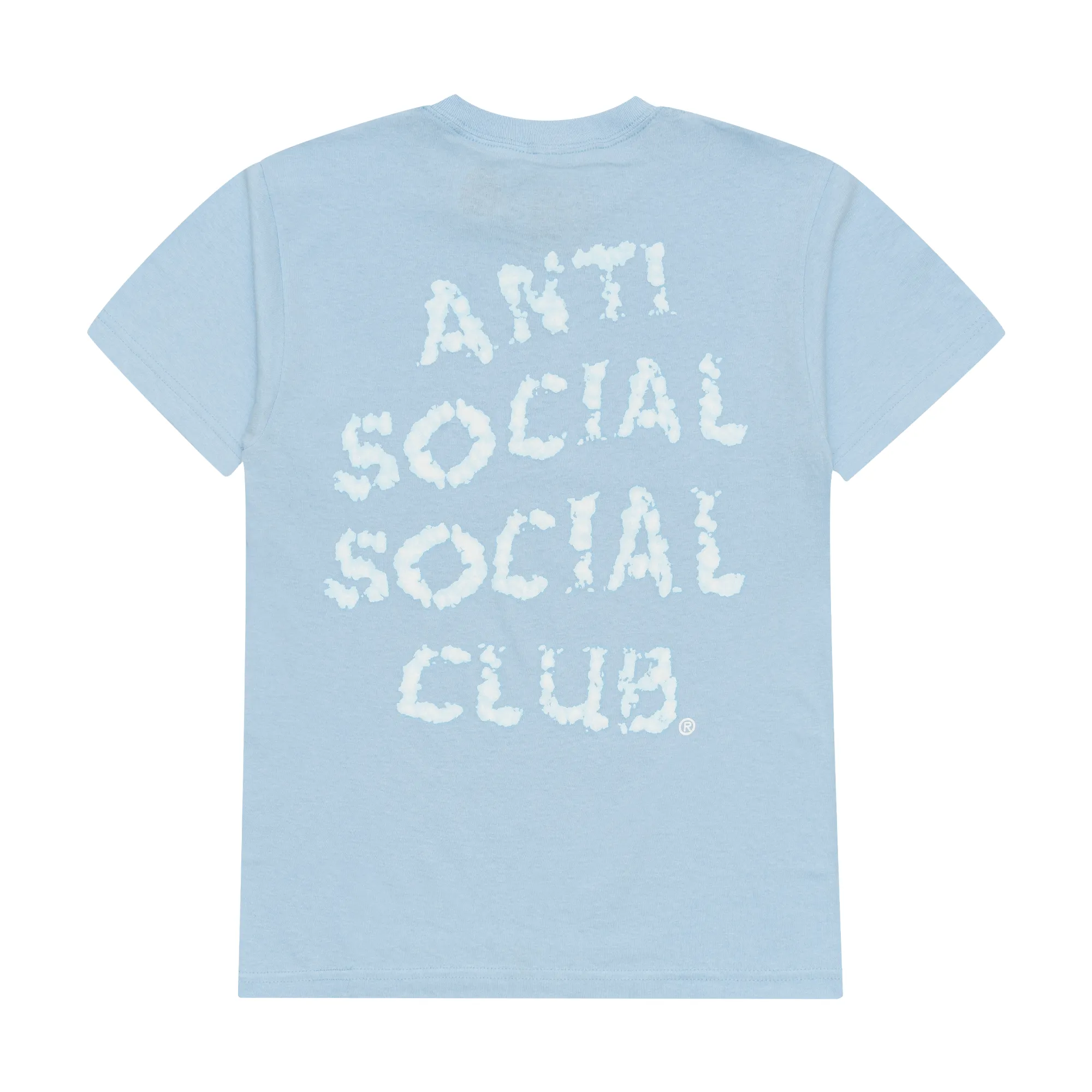 Anti Social Social Club Partly Cloudy Tee Blue sold by PLUS