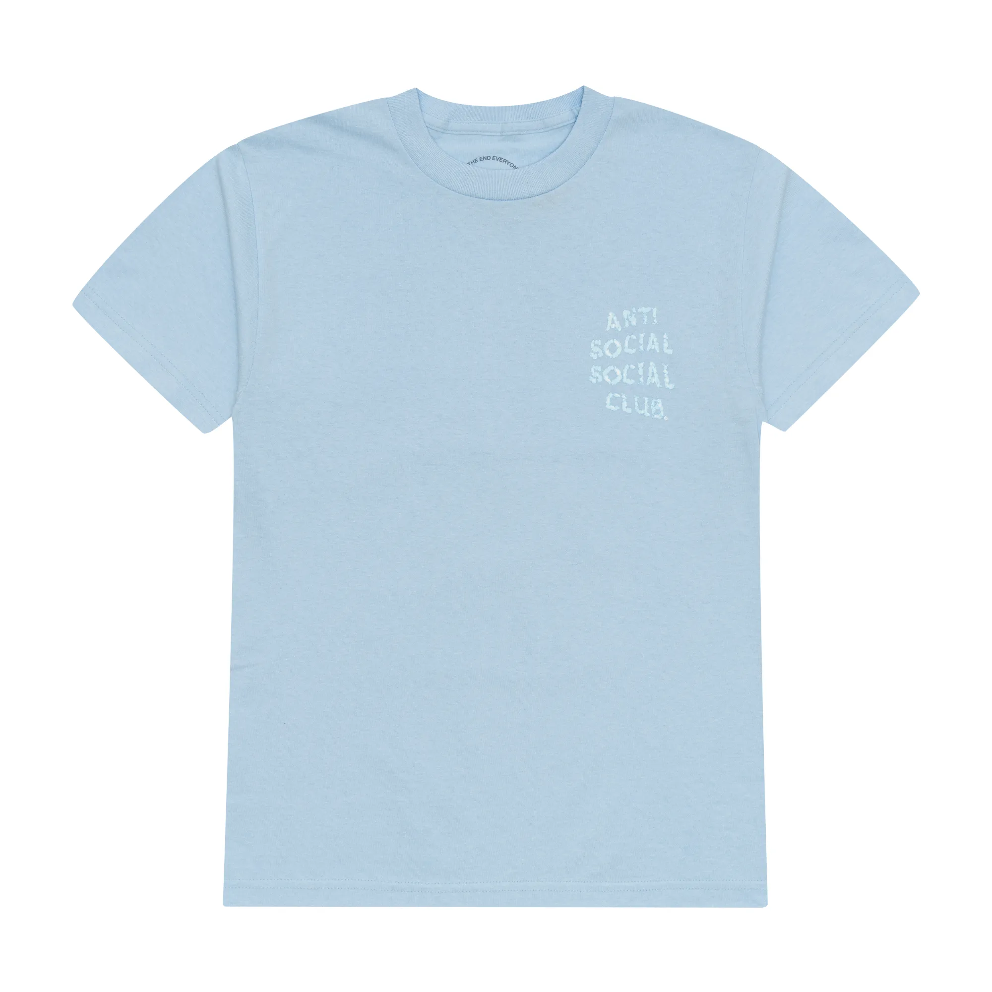 Anti Social Social Club Partly Cloudy Tee Blue sold by PLUS product image thumbnail 2