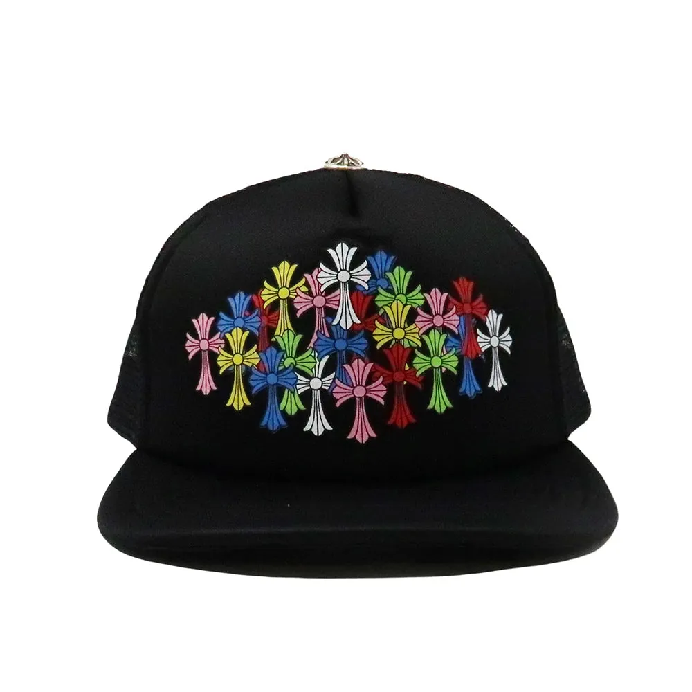 Chrome Hearts Multi Color Cross Cemetery Trucker Hat Black sold by PLUS product image thumbnail 2
