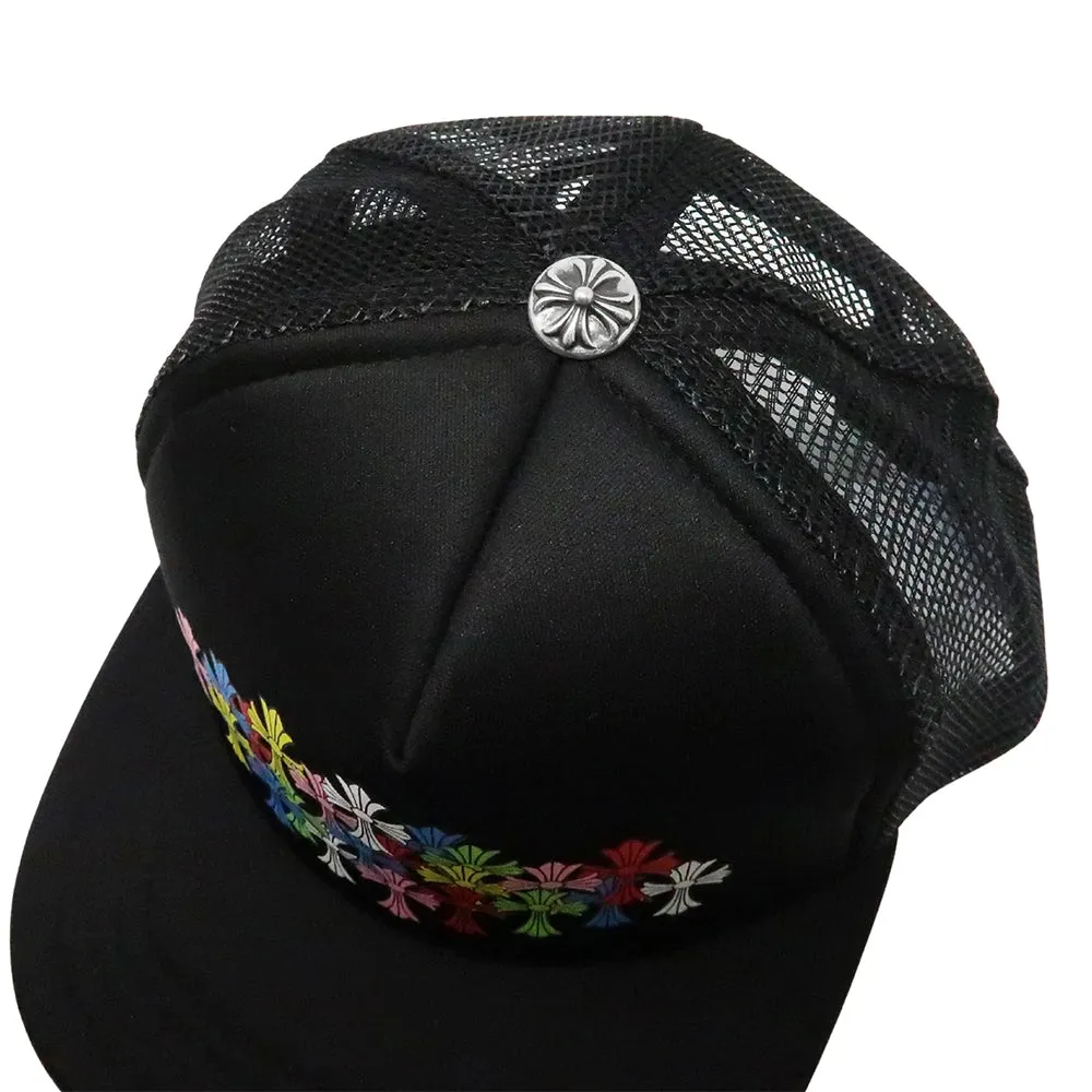 Chrome Hearts Multi Color Cross Cemetery Trucker Hat Black sold by PLUS product image thumbnail 5
