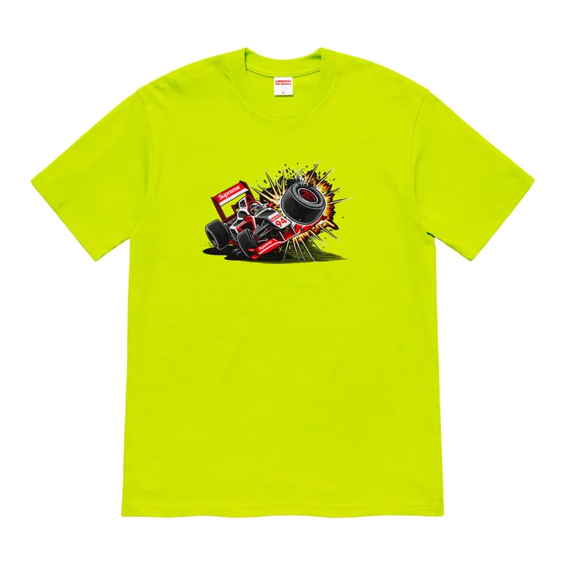 Supreme Crash Tee (FW21) Bright Green sold by PLUS