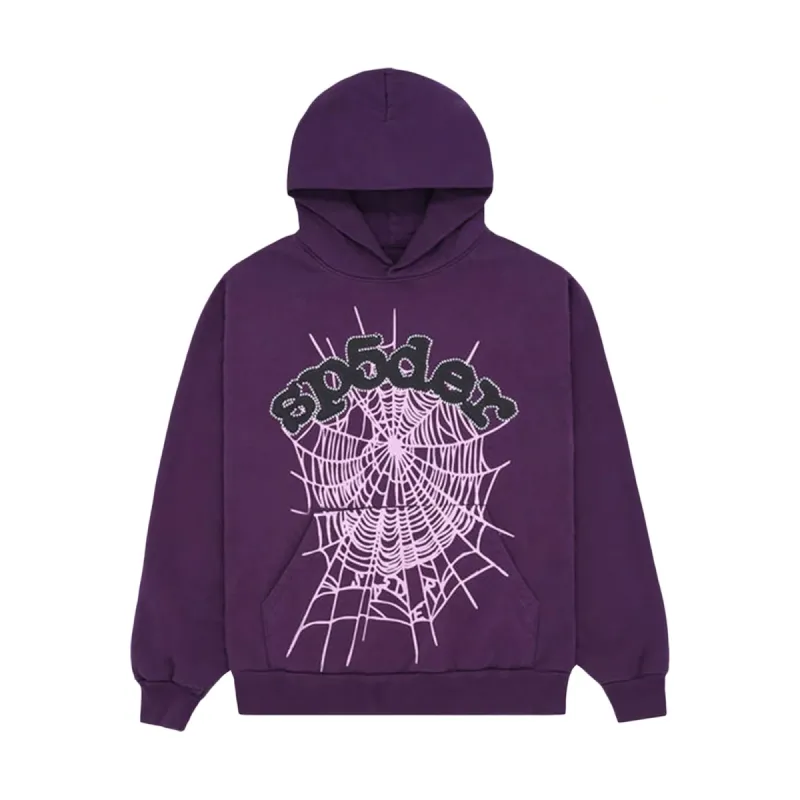 Spider Worldwide Websuit Hoodie Purple sold by PLUS
