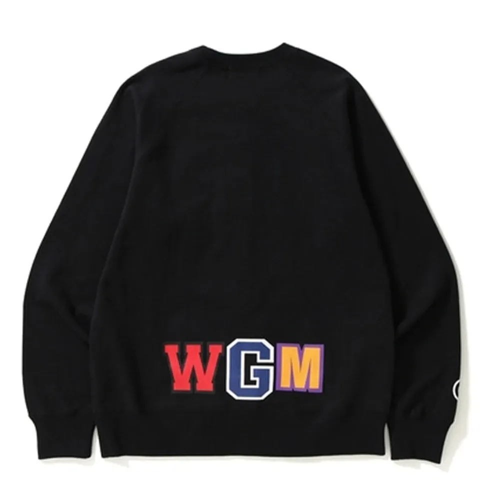 BAPE Shark Metal Zip Crewneck Black sold by PLUS product image thumbnail 2