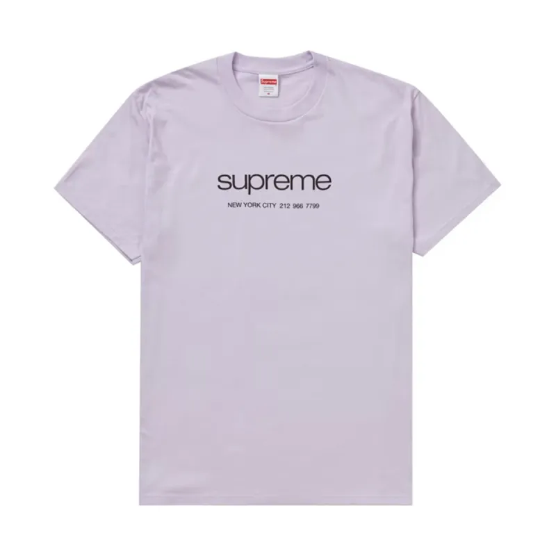 Supreme Shop Tee Light Purple sold by PLUS