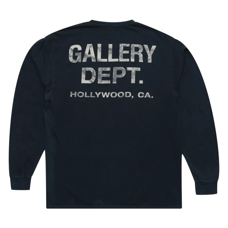 Gallery Dept. Souvenir ATK Reversible L/S Tee Black sold by PLUS