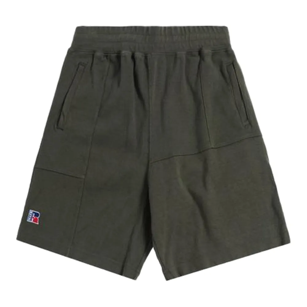 Kith x Russell Athletic Reverse Shorts Climbing Ivy sold by PLUS