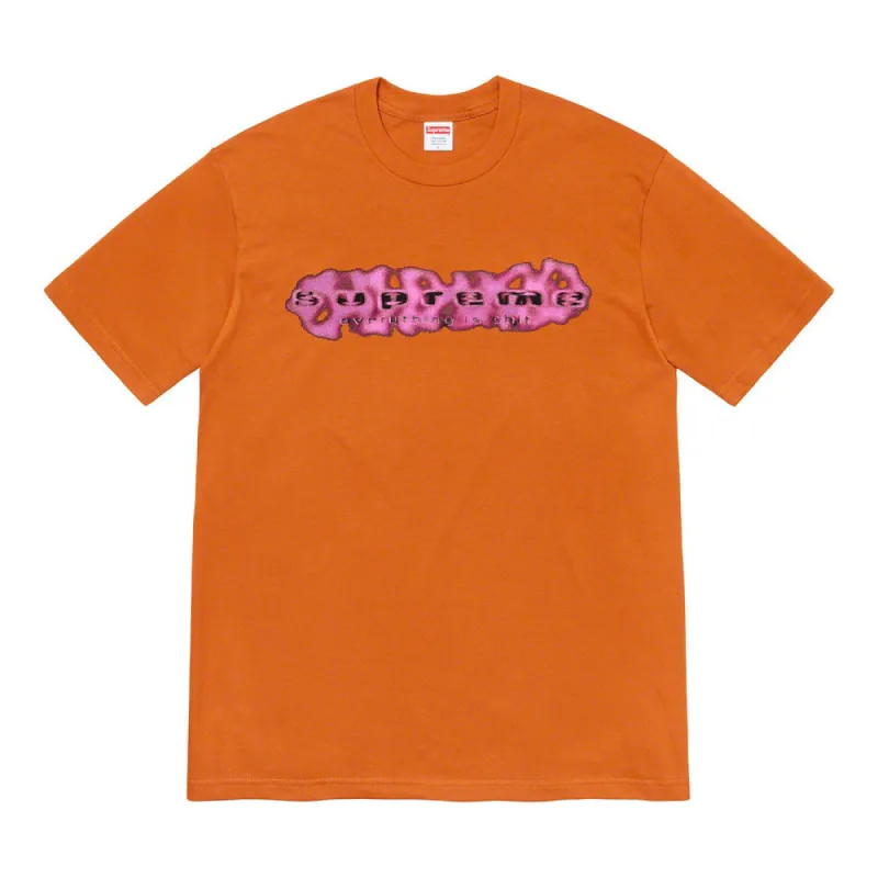 Supreme Everything Is Shit Tee Burnt Orange sold by PLUS